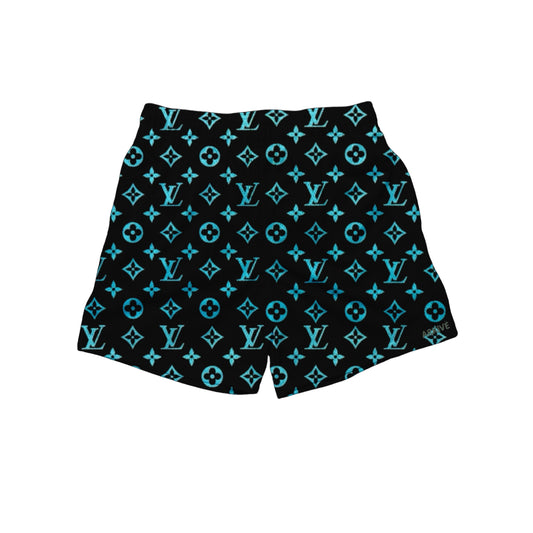 CYAN MONO SHORTS