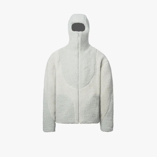 Fleece Pullover Hoodie | White