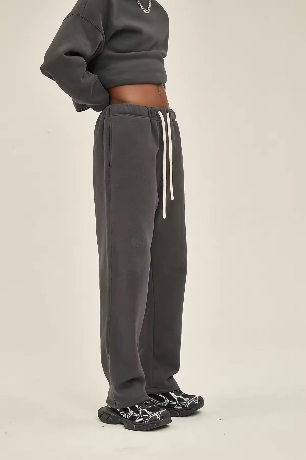 Say Less Sweatpants | Charcoal