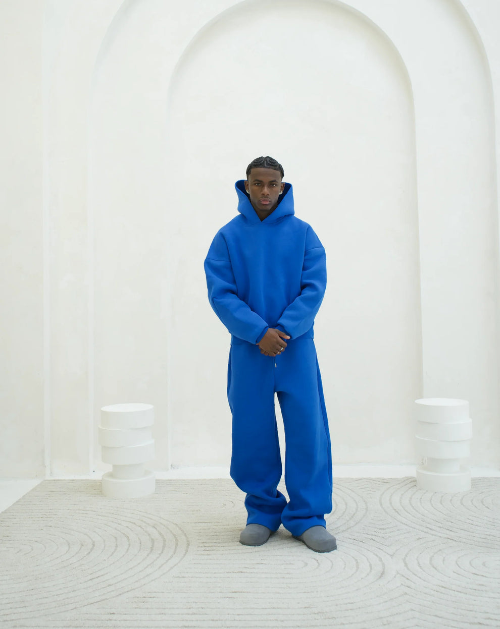 Boxy Hoodie | Royal Blue