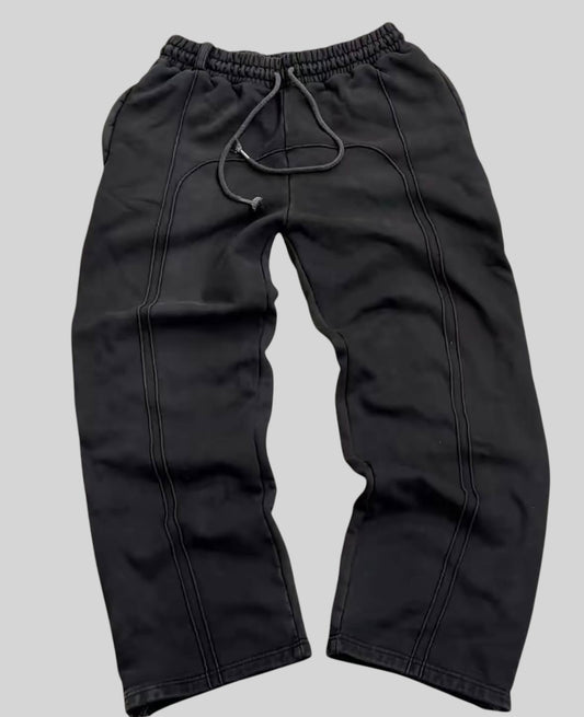 Lined Sweatpants | Black