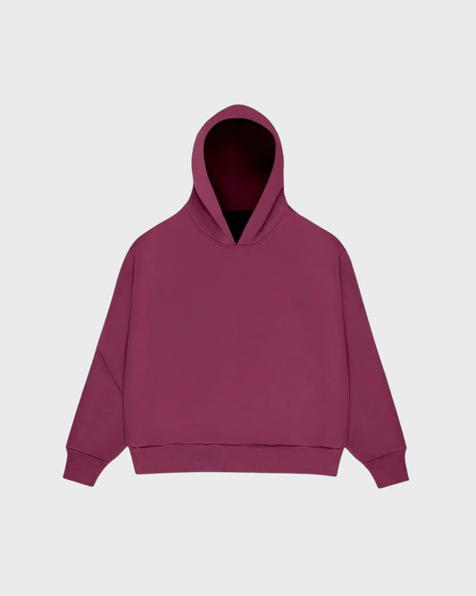 Boxy Hoodie | Fucshia