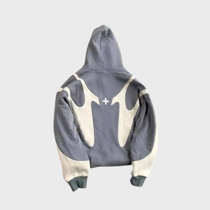 Shibui Hoodie | Gray White